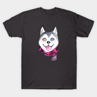 Husky Dog T-Shirt